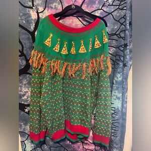 Plus size ugly sweater